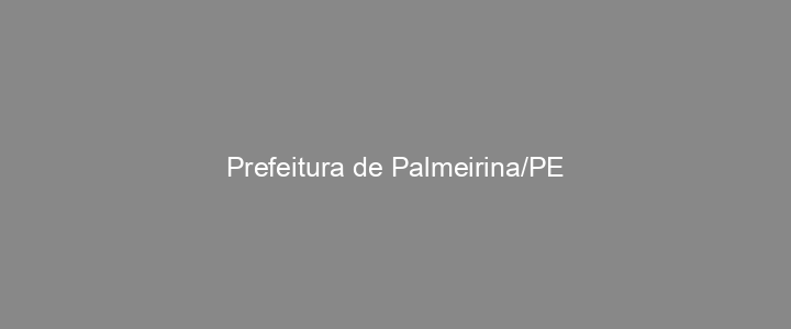 Provas Anteriores Prefeitura de Palmeirina/PE